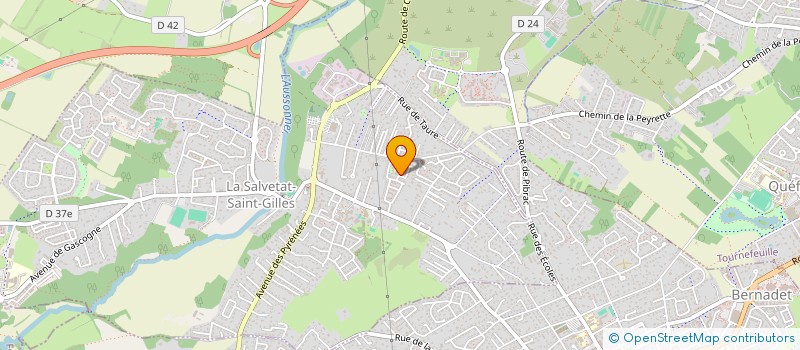 localisation de l'entreprise HELIEAU SOLUTIONS à LA SALVETAT-SAINT-GILLES