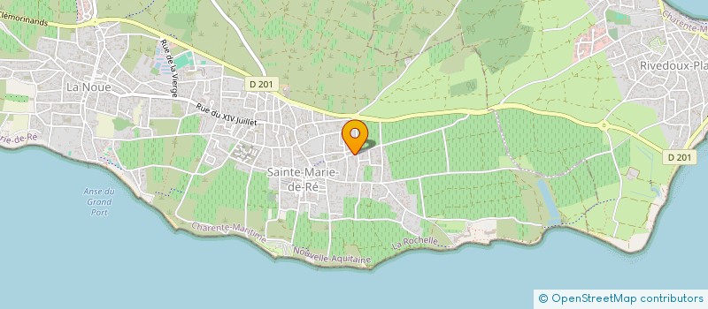 localisation de l'entreprise HELIETI  SAINTE-MARIE-DE-RE