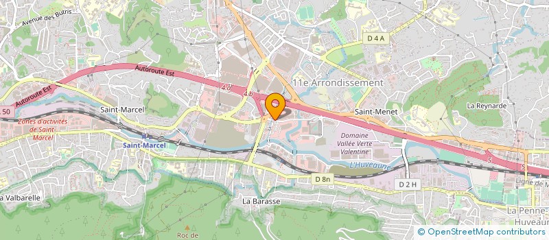 localisation de l'entreprise HELIFLEX FRANCE à MARSEILLE