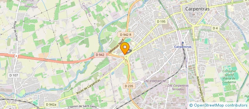 localisation de l'entreprise HELIKINE  CARPENTRAS