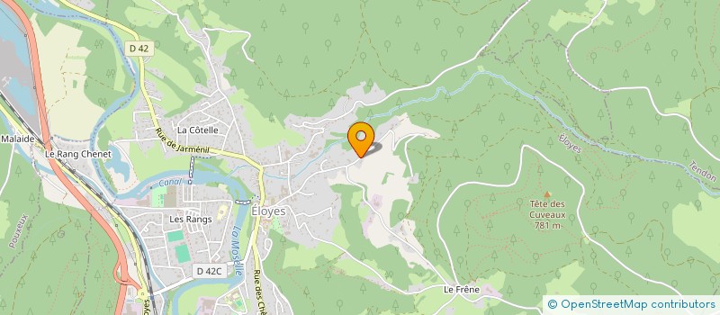 localisation de l'entreprise HELIMOUV  ELOYES