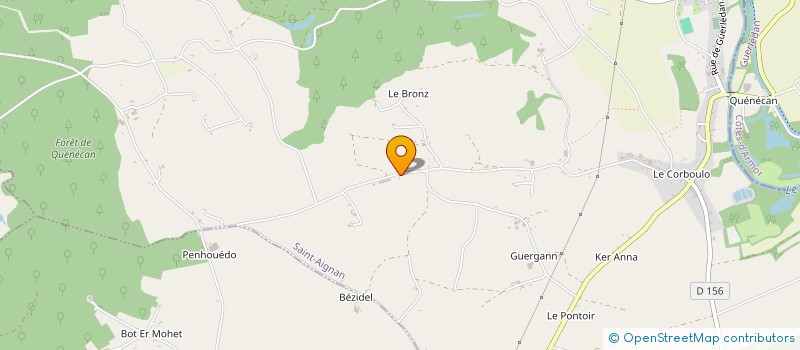 localisation de l'entreprise HELIN à SAINT-AIGNAN