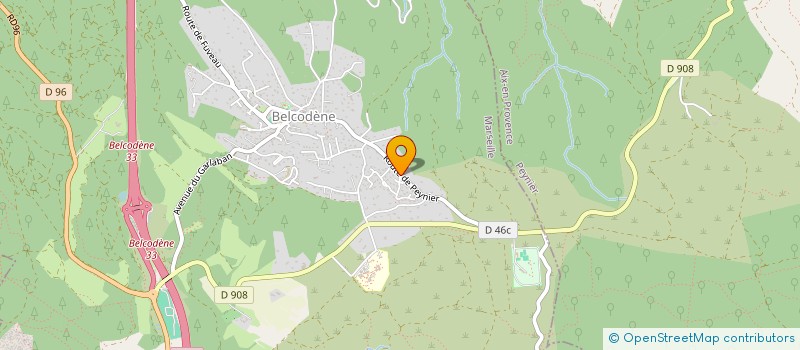 localisation de l'entreprise HELINE  BELCODENE