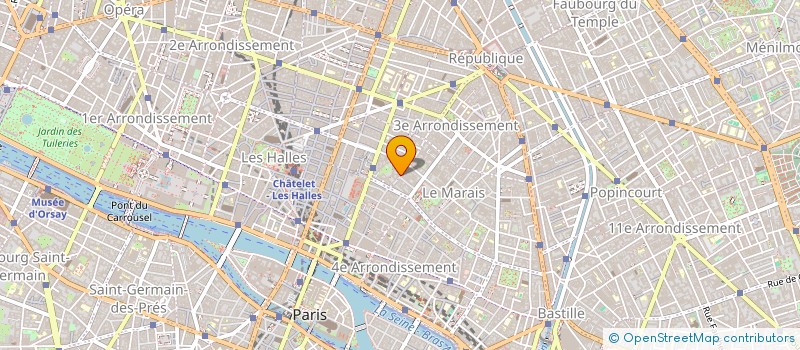 localisation de l'entreprise HELINOX CREATIVE CENTER PARIS SAS  PARIS