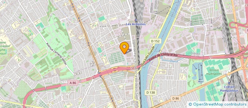 localisation de l'entreprise HELIO BTP à VITRY-SUR-SEINE