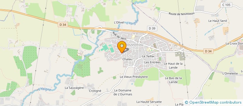 localisation de l'entreprise HELIO CH  NOUVOITOU