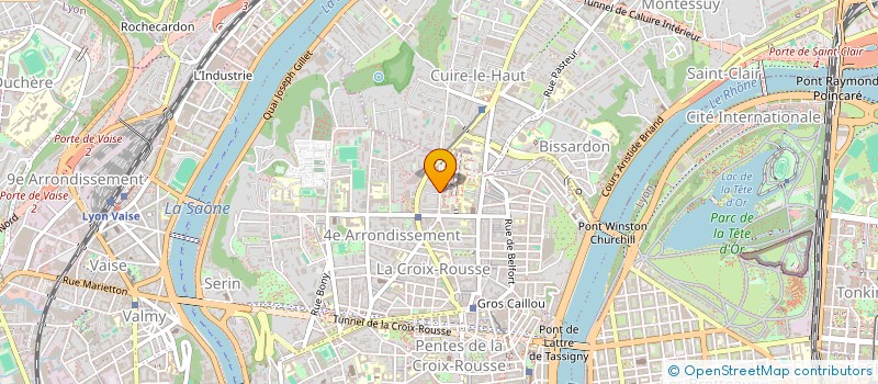 localisation de l'entreprise HELIO CONSEIL  LYON