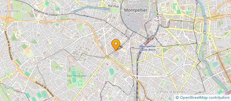 localisation de l'entreprise HELIO DISTRIBUTION à MONTPELLIER