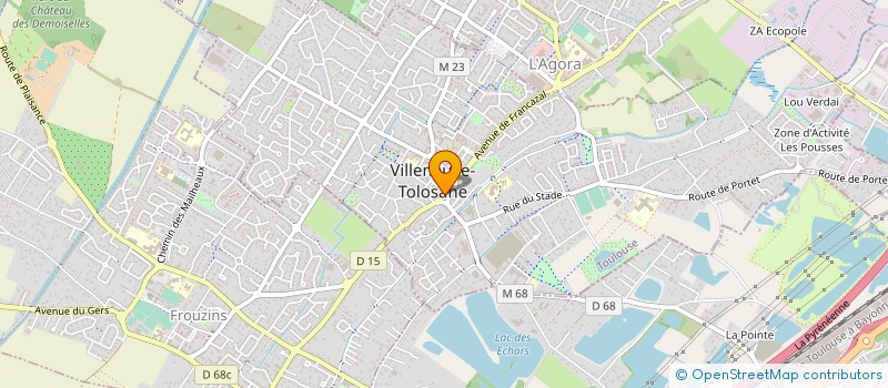 localisation de l'entreprise HELIO FONTOURA à VILLENEUVE-TOLOSANE