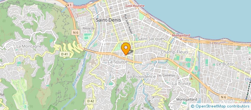 localisation de l'entreprise HELIO PRODUCTION REUNION  SAINT-DENIS