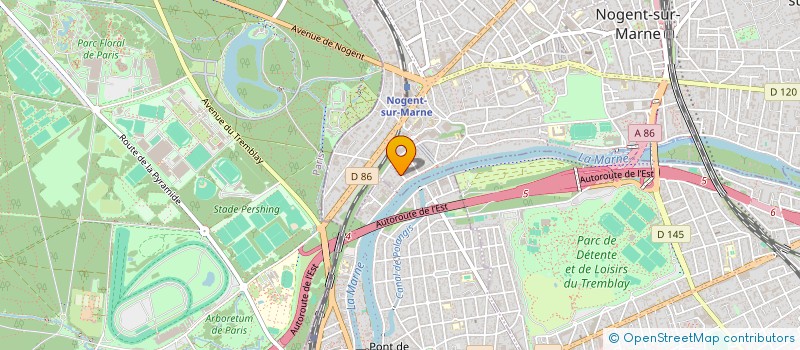 localisation de l'entreprise HELIO SPORT TOUR  NOGENT-SUR-MARNE