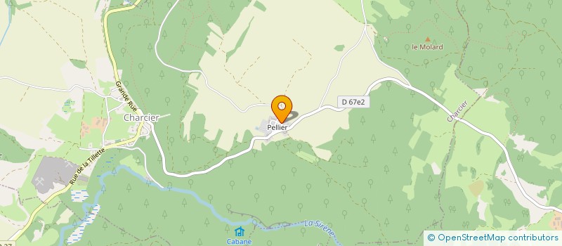 localisation de l'entreprise HELIODORA MINERAUX  LONS-LE-SAUNIER