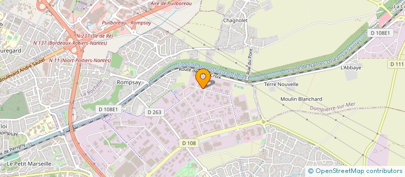 localisation de l'entreprise HELIOFLEX à PERIGNY