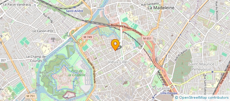 localisation de l'entreprise HELIOMA  LILLE