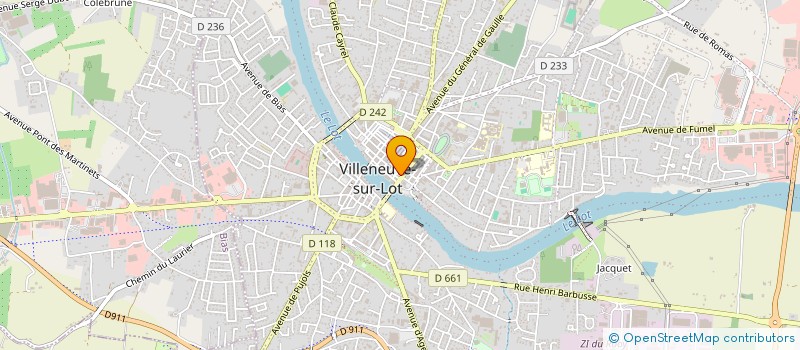 localisation de l'entreprise HELIOMED à VILLENEUVE-SUR-LOT