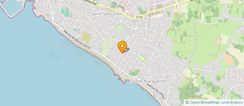 localisation de l'entreprise HELIOMED à PORNICHET