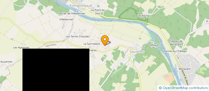localisation de l'entreprise HELION à SAUZELLES