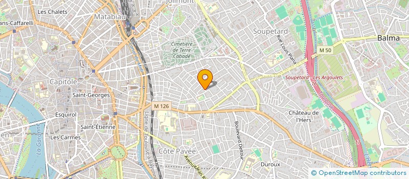 localisation de l'entreprise HELIONOVA  TOULOUSE