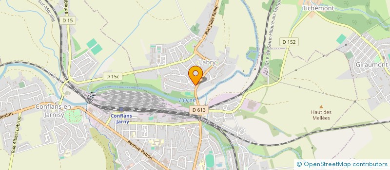 localisation de l'entreprise HELIONYS  LABRY