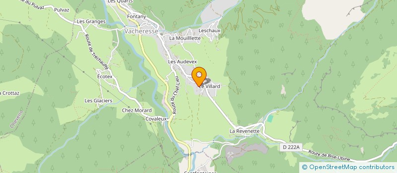 localisation de l'entreprise HELIOPALES à VACHERESSE