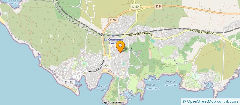 localisation de l'entreprise HELIOPOLIS à MARTIGUES