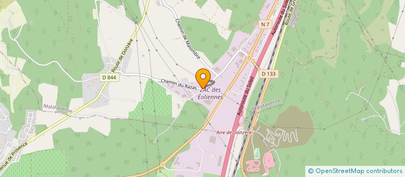 localisation de l'entreprise HELIOPOWER  MALATAVERNE