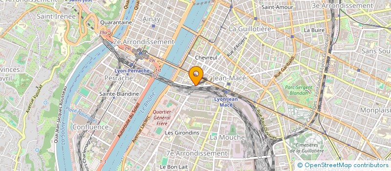 localisation de l'entreprise HELIOPSOL  LYON