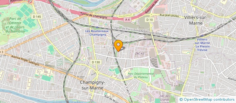 localisation de l'entreprise HELIORA PARTNERS  CHAMPIGNY-SUR-MARNE