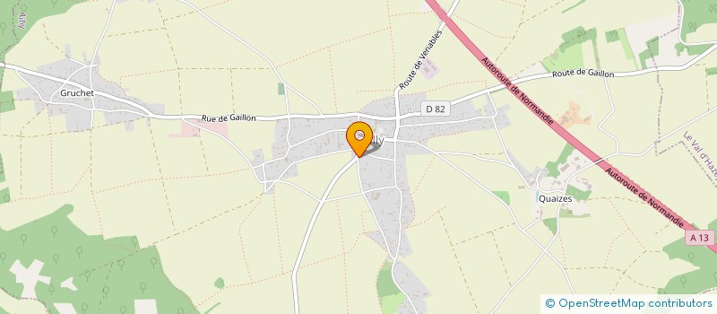 localisation de l'entreprise HELIORIS  AILLY