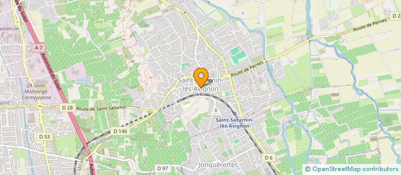 localisation de l'entreprise HELIOS à SAINT-SATURNIN-LES-AVIGNON