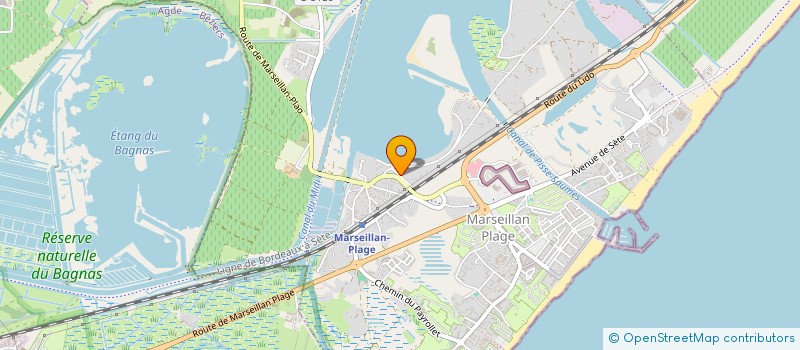 localisation de l'entreprise HELIOS à MARSEILLAN