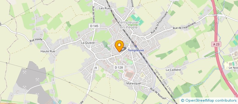 localisation de l'entreprise HELIOS 4IT  TEMPLEUVE-EN-PEVELE