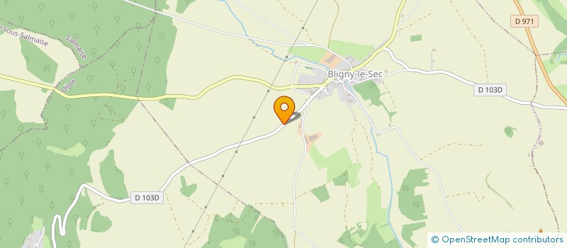 localisation de l'entreprise HELIOS  BLIGNY-LE-SEC