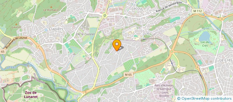 localisation de l'entreprise HELIOS 7  CASTELNAU-LE-LEZ