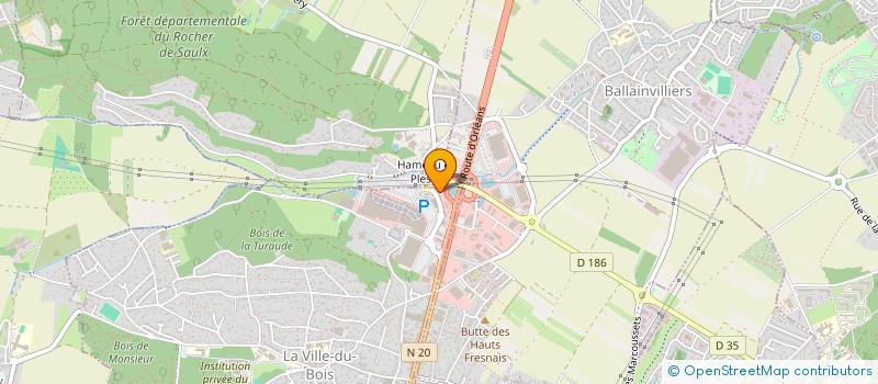 localisation de l'entreprise HELIOS à VILLE-DU-BOIS (LA)