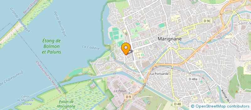 localisation de l'entreprise HELIOS  SAINT-VICTORET