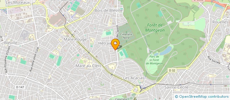 localisation de l'entreprise HELIOS à LE HAVRE