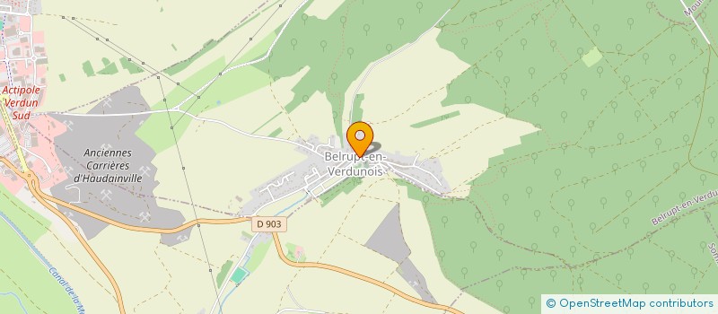 localisation de l'entreprise HELIOS à BELRUPT-EN-VERDUNOIS