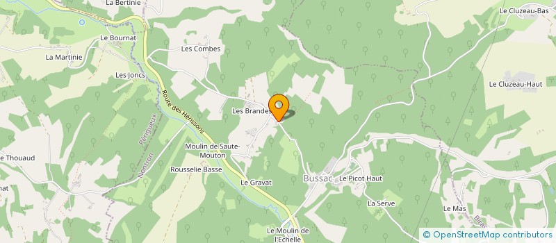 localisation de l'entreprise HELIOS  LA CHAPELLE-GONAGUET