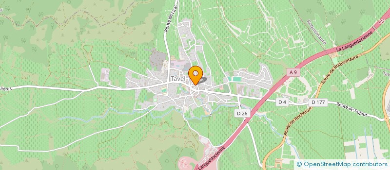 localisation de l'entreprise HELIOS  TAVEL