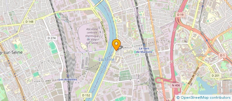 localisation de l'entreprise HELIOS  ALFORTVILLE
