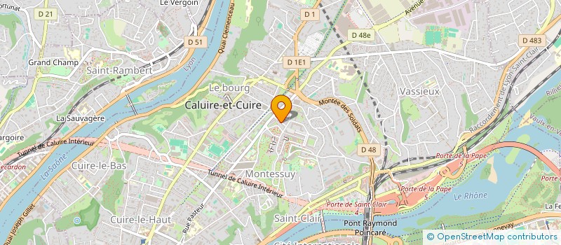 localisation de l'entreprise HELIOS  LYON