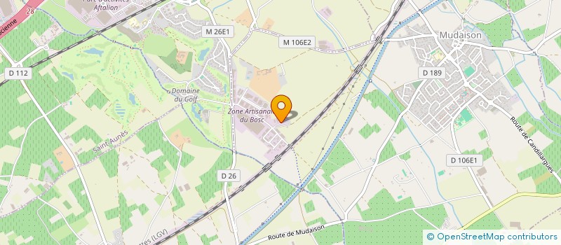 localisation de l'entreprise HELIOS à MUDAISON