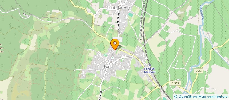 localisation de l'entreprise HELIOS  FONS