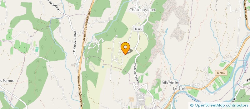 localisation de l'entreprise HELIOS  CHATEAUVIEUX