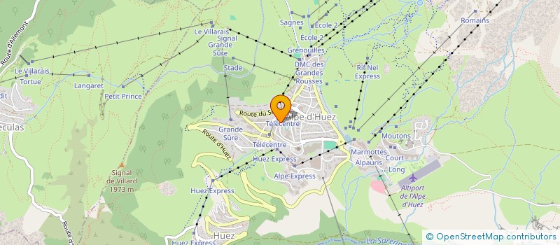 localisation de l'entreprise HELIOS  HUEZ