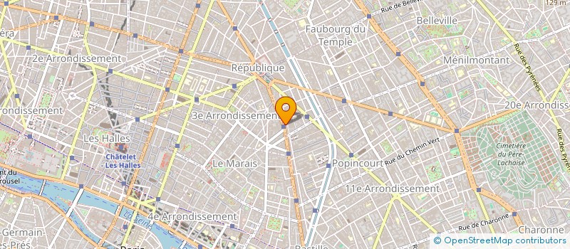 localisation de l'entreprise HELIOS  PARIS