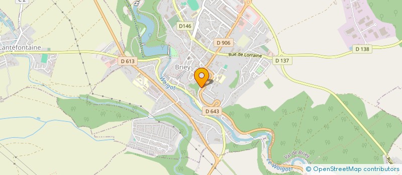 localisation de l'entreprise HELIOS  VAL DE BRIEY