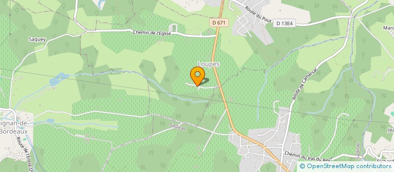 localisation de l'entreprise HELIOS BL2M à LOUPES
