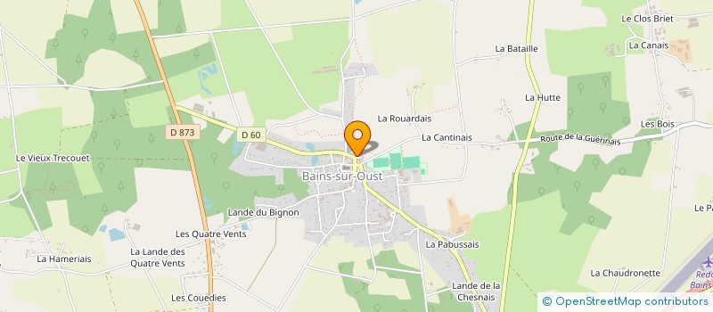 localisation de l'entreprise HELIOS-CE à BAINS-SUR-OUST